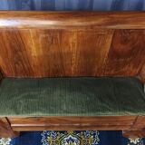 Louis Philippe bench in walnut