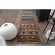 1970s vintage Turkish Oushak handmade wool cotton beige rug 73x292