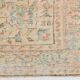 6x10 Peach Red Turkish Vintage Rug, 194x294Cm