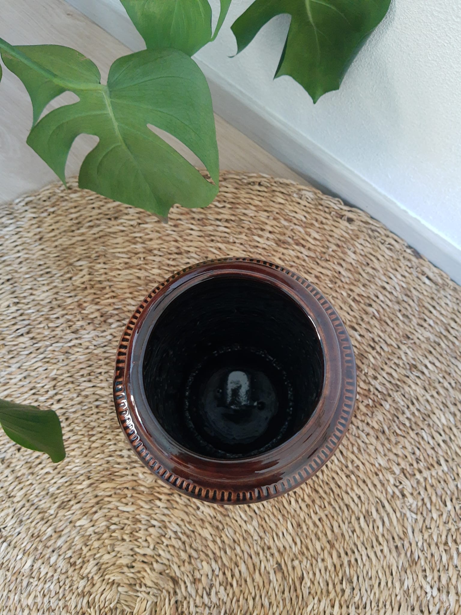 Ceramic floor vase 289-41 West Germany - vintage