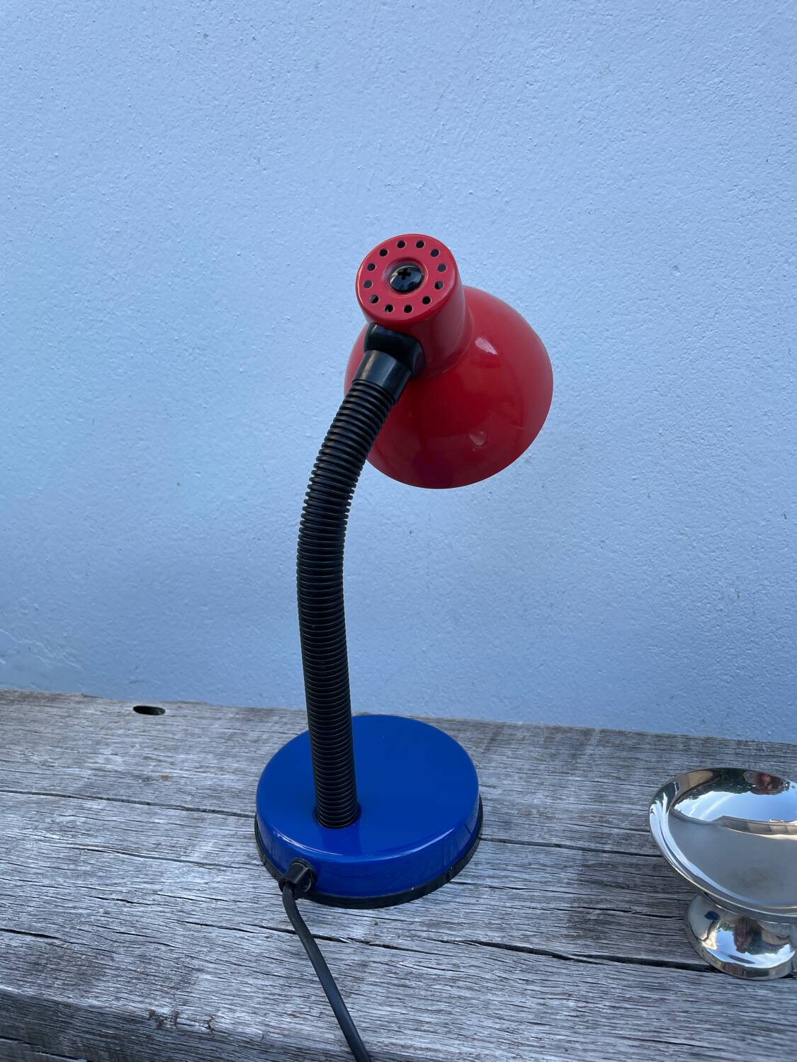 Metal desk lamp 1990