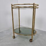 Paire de chariots à boissons 1970
