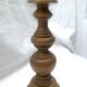 Old turned solid wood lamp base
