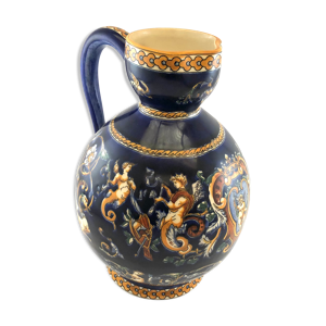 Pichet Gien décor bleu