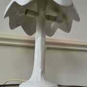 Ceramic palm lamp