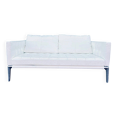 White leather flower sofa Philippe Starck x Cassina
