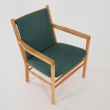 Beech armchair, Danish design, 1970s, designer: Erik Ole Jørgensen, manufac