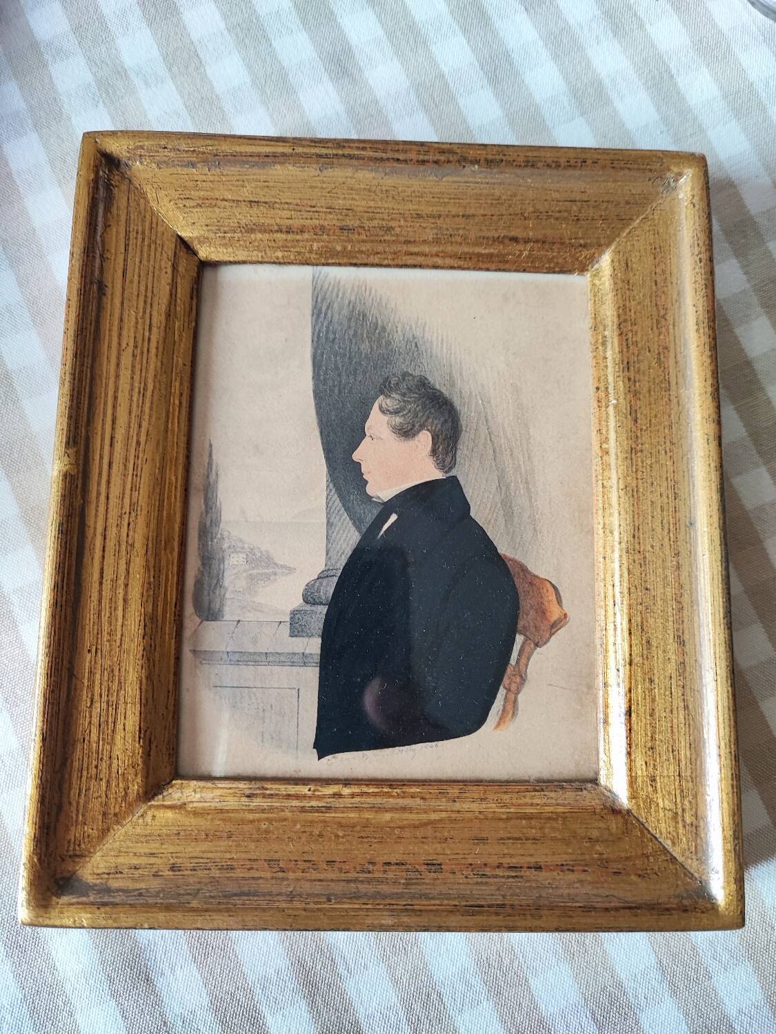 Paire de dessins de J. Mosely 1846