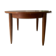 Vintage MDK extendable round table in teak, Scandinavian design from the 1960s.