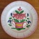 Assiette ancienne en faience les Islettes Lunéville