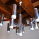 Chandelier Maison Sciolari for Baker, 10 burners, Italy, 1970