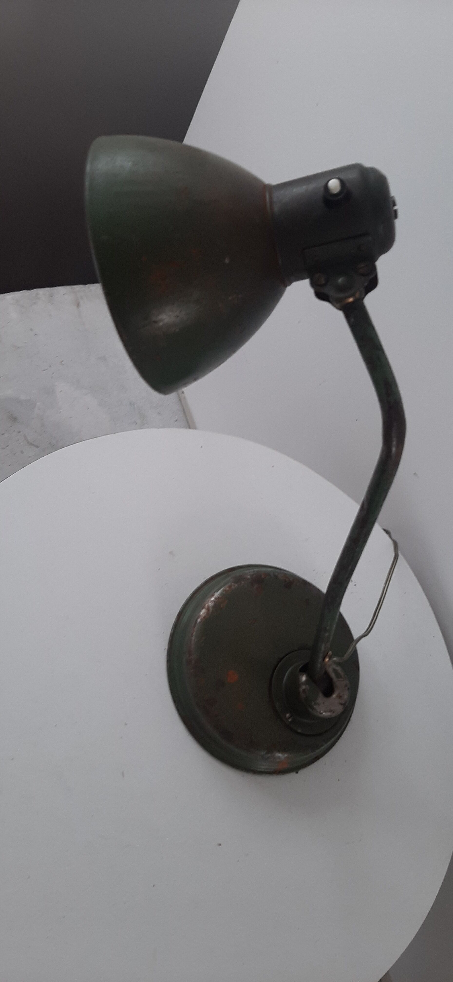 Table lamp from industrial deco workshop