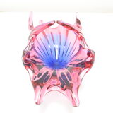 Art  Glass Bowl Designed by  Josef Hospodka for Chribska,1960's.