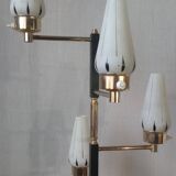 Floor lamp 1950 four lights