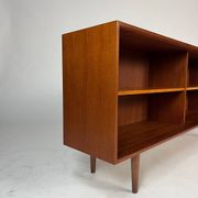 Vintage teak sideboard lowboard shelf bookcase 60s