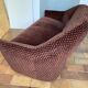 Vintage velvet sofa