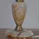 Lamp base in onyx and brass 60s