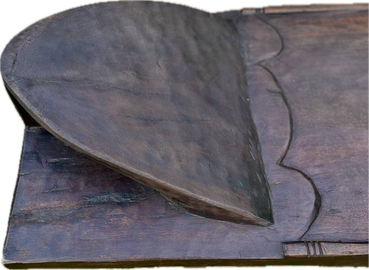 Authentic Senufo Bed, XXL Side Table