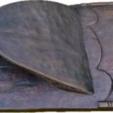 Authentic Senufo Bed, XXL Side Table