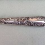 Sterling silver and ivorine salad servers