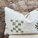 Handmade cushion cover in Berber wool: Moroccan Kilim cushion