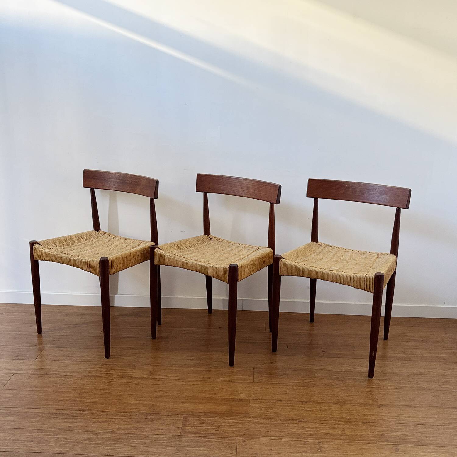 Danish trio of chairs by Arne Hovmand Olsen