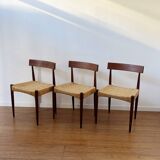 Danish trio of chairs by Arne Hovmand Olsen
