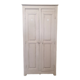 Old wooden cloakroom