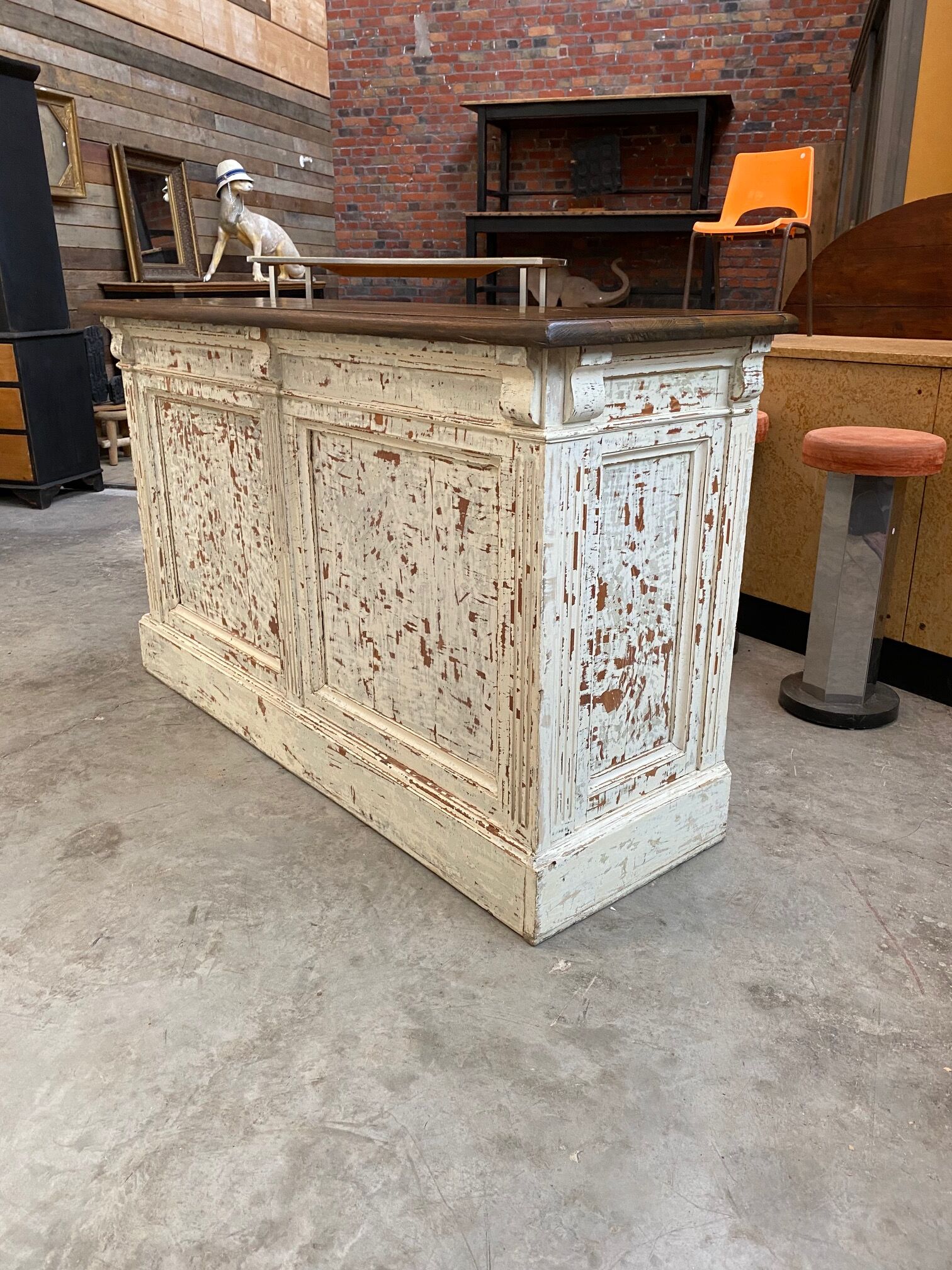 Old store counter