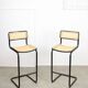Paire de chaises de bar Cesca vintage par Marcel Breuer