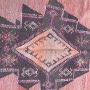 Kilim persan tribal fait main 145x384 cm