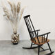 Scandinavian design spindle rocking chair midcentury Ilmari Tapiovaara
