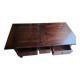 Solid walnut coffee table