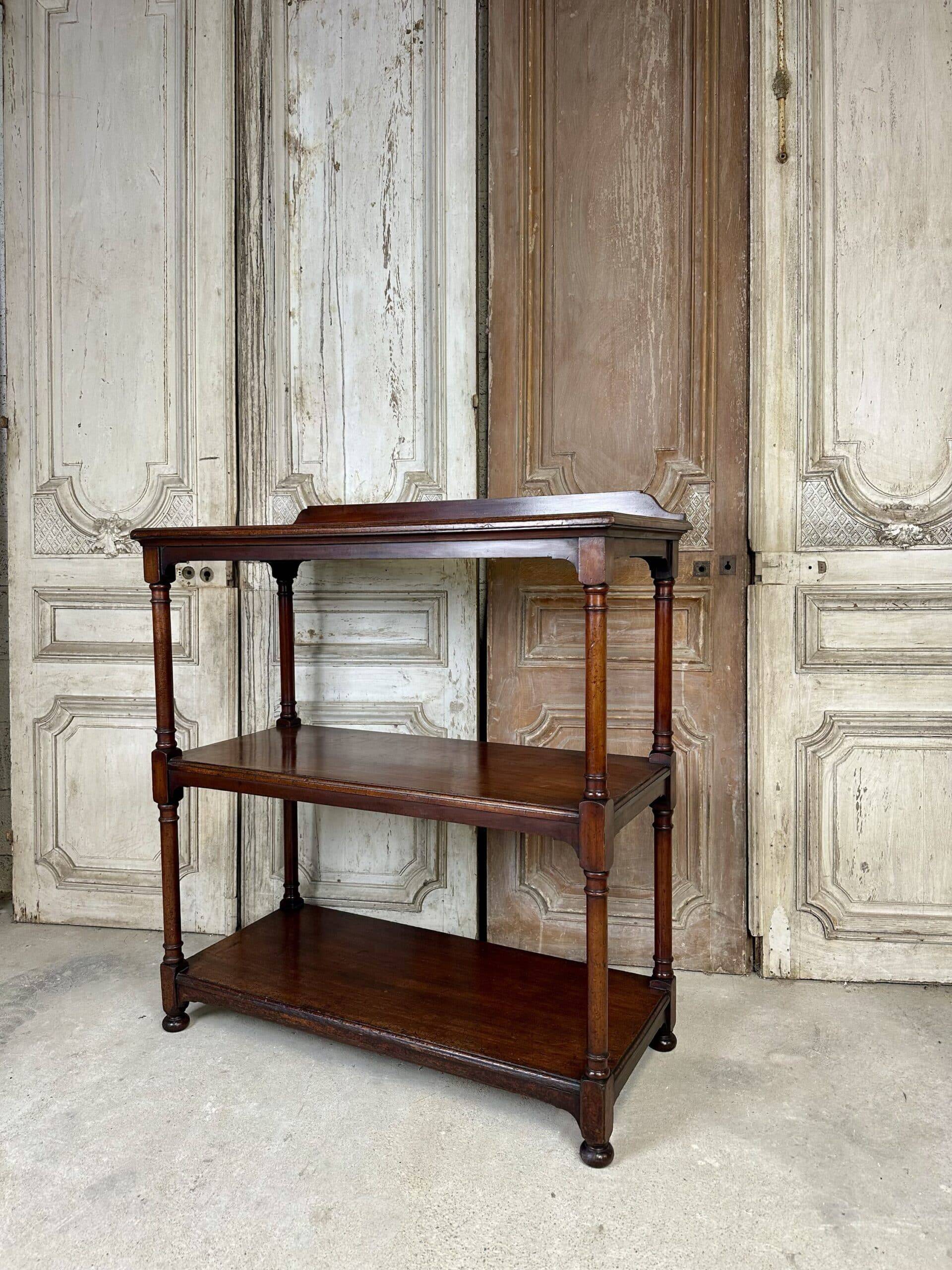 English mahogany sideboard, circa 1900