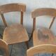 Série de 5 chaises Vintage
