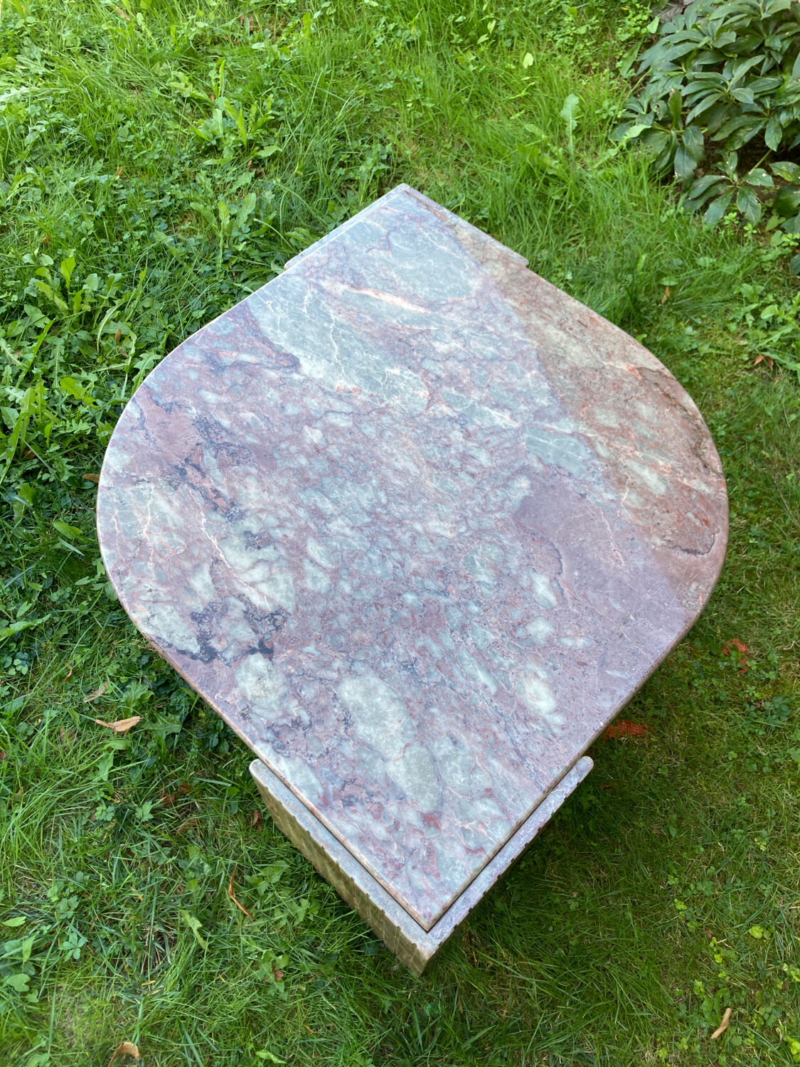 Marble coffee table Roche Bobois