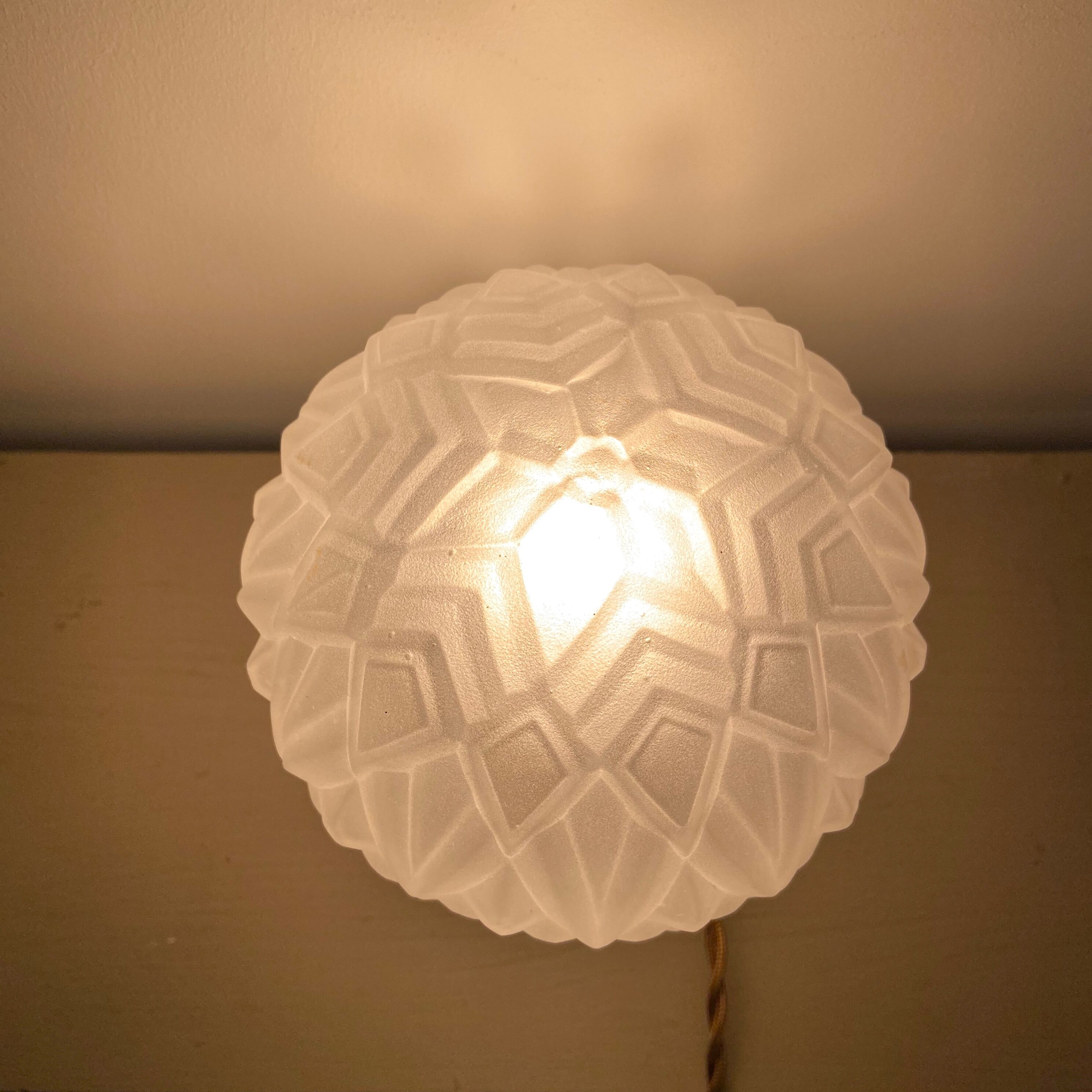 Art Deco lamp "losanges"