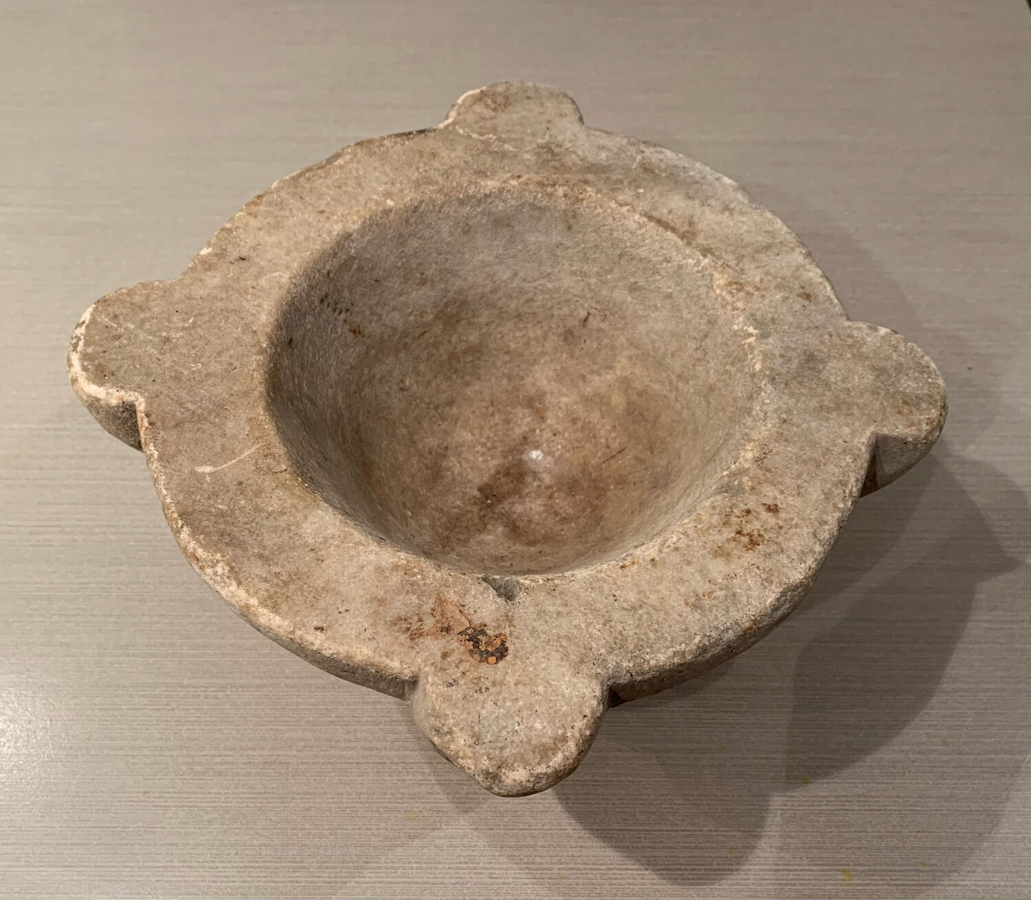 Ancient stone mortar