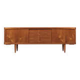 Midcentury Danish sideboard in teak by HW Klein for Bramin 1960s - with the 3 stripes