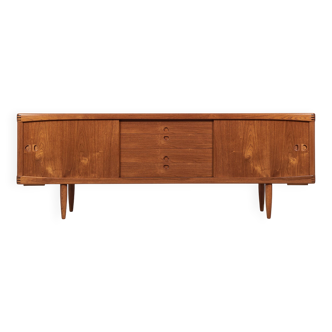 Midcentury Danish sideboard in teak by HW Klein for Bramin 1960s - with the 3 stripes