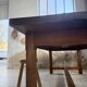 Rustic farmhouse table, solid oak, 2m