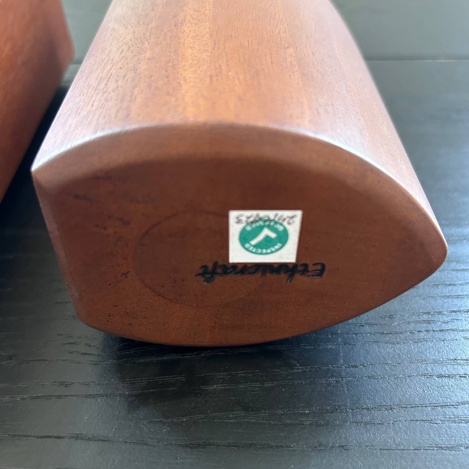 Pair of Ethnicraft bookends