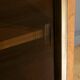 Long Glass Bookcase in Walnut, Rozaffy Style – 1960