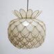 Suspension fleur vintage en nacre
