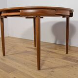 Mid-Century Teak Dining Table & Chairs by Hans Olsen for Frem Røjle.