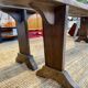 Lot de deux bancs de ferme