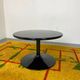 Table Basse d'Appoint Ronde Noire par Pierre Paulin pour Artifort, 1970s
