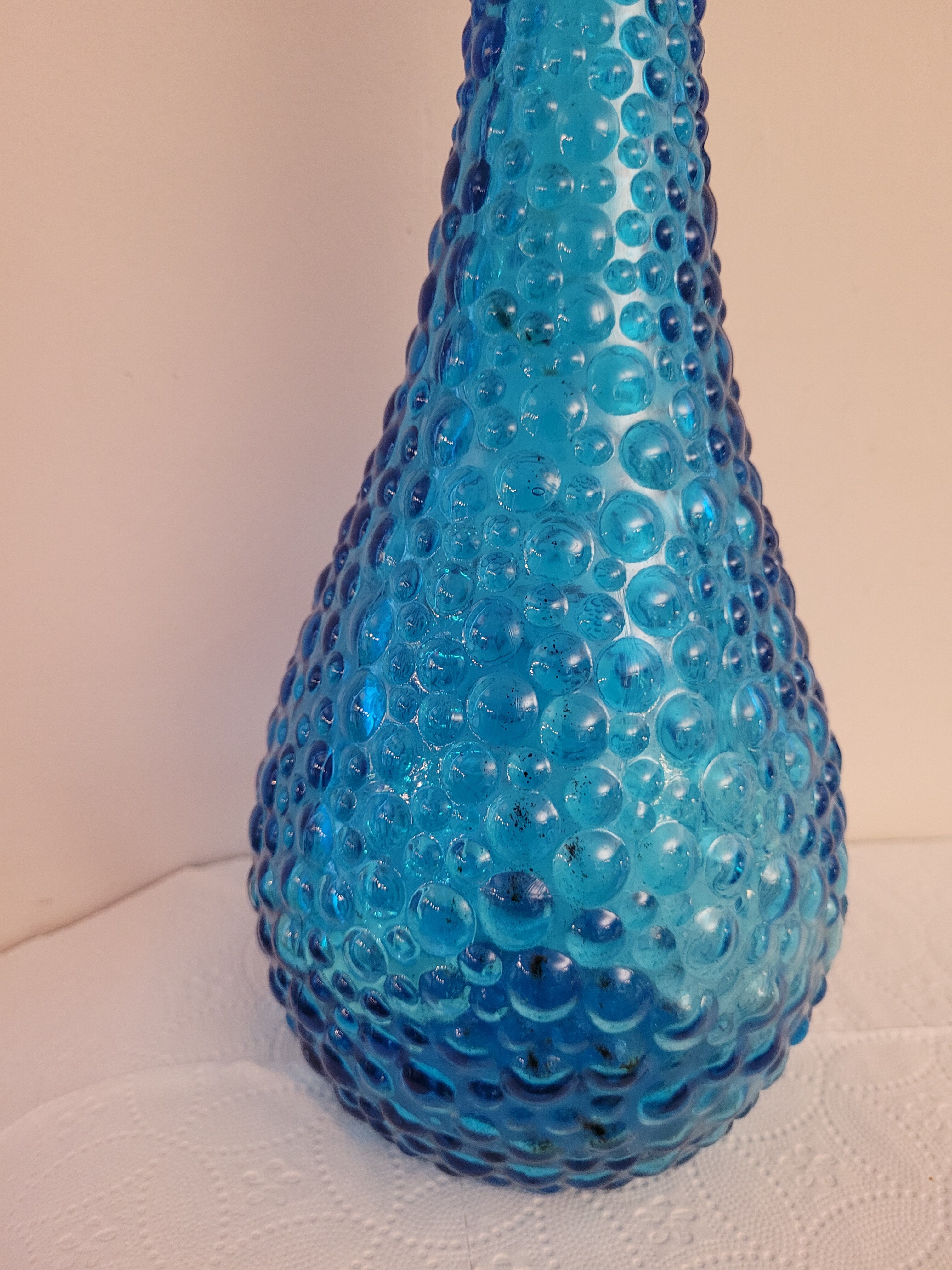 Italian glass bottle