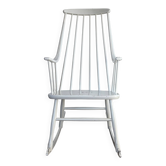 White Grandessa rocking chair by Lena Larson for Nesto