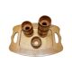 Vintage Cup Holders With Tray, 1970s